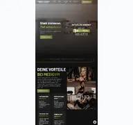 Kleine Seitenvorschau von medi-gym.de