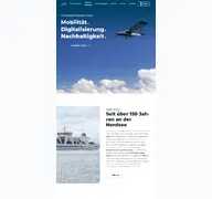 Kleine Seitenvorschau von reederei-frisia.de