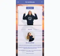 Kleine Seitenvorschau von merleloosen-shop.smbdesign.de