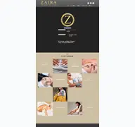 Kleine Seitenvorschau von zairabeautystudio.de