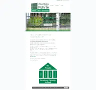 Kleine Seitenvorschau von zaunbau-fuehrle.de