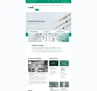 Kleine Seitenvorschau von schmidttechnology.de