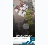 Kleine Seitenvorschau von sindelfingen.de