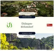 Kleine Seitenvorschau von uehlingen-birkendorf.de