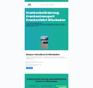 Kleine Seitenvorschau von medisolutionkrankenfahrten.de