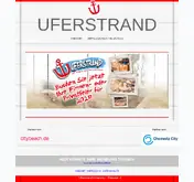 Kleine Seitenvorschau von uferstrand.de