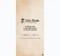 Kleine Seitenvorschau von zillestube-nikolaiviertel.de