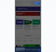 Kleine Seitenvorschau von mte.gov.br