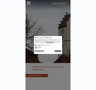 Kleine Seitenvorschau von adelschlag.de