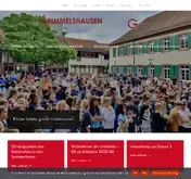 Kleine Seitenvorschau von grimmelshausen-gymnasium.de