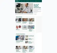 Kleine Seitenvorschau von medizinspektrum.de