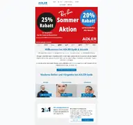 Kleine Seitenvorschau von adleroptik.ch