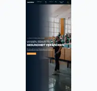 Kleine Seitenvorschau von medletics-academy.de