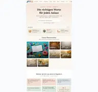 Kleine Seitenvorschau von grusskarten-schreiben.de