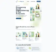 Kleine Seitenvorschau von medthings.de