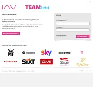 Kleine Seitenvorschau von iav.mitarbeiterangebote.de