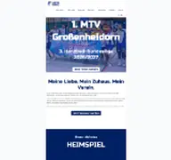 Kleine Seitenvorschau von meer-handball.de