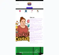 Kleine Seitenvorschau von jackys-candy.de