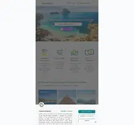 Kleine Seitenvorschau von suche.aurumtours.de
