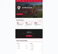 Kleine Seitenvorschau von sv-allmersbach.de