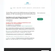 Kleine Seitenvorschau von praxis-dischertraunecker.de