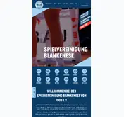 Kleine Seitenvorschau von sv-blankenese.de