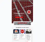Kleine Seitenvorschau von sv-frielingsdorf.de