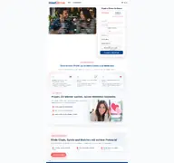 Kleine Seitenvorschau von meet2love.de