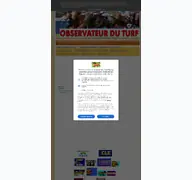 Kleine Seitenvorschau von observateurduturf.com