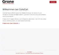Kleine Seitenvorschau von meet.grone.de