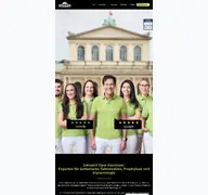 Kleine Seitenvorschau von zahnarzt-oper-hannover.de
