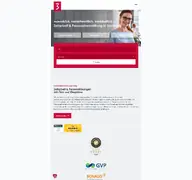Kleine Seitenvorschau von mega3.de