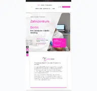 Kleine Seitenvorschau von zahnzentrum-in-berlin.de