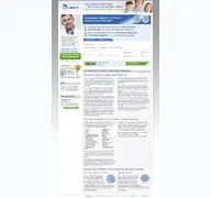 Kleine Seitenvorschau von zahnzusatz.inovexx.de