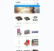 Kleine Seitenvorschau von vapeglobal.de