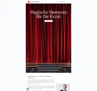 Kleine Seitenvorschau von zauberer-franken.de