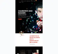Kleine Seitenvorschau von zauberkuenstler-agusta.de