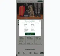 Kleine Seitenvorschau von megazoo.de