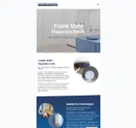 Kleine Seitenvorschau von mehl-haustechnik.de