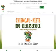 Kleine Seitenvorschau von chiemgau-kiste.de