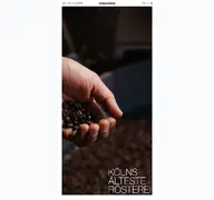 Kleine Seitenvorschau von kaffeeroester.de