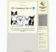 Kleine Seitenvorschau von chihuahua-club.de