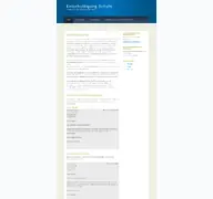 Kleine Seitenvorschau von entschuldigung-schule.de