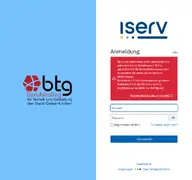Kleine Seitenvorschau von meinbtg.de