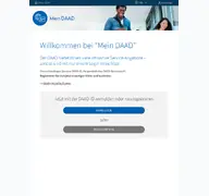 Kleine Seitenvorschau von meindaad.de