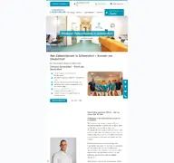 Kleine Seitenvorschau von zahnarztpraxis-sw.de
