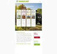 Kleine Seitenvorschau von dangelhof.de