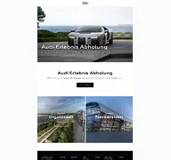 Kleine Seitenvorschau von meine-audi-erlebnis-abholung.audi.de