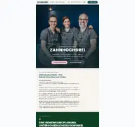 Kleine Seitenvorschau von zahnhochdrei-hannover.de
