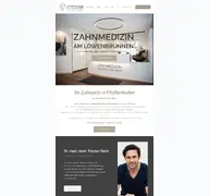Kleine Seitenvorschau von zahnmedizin-loewenbrunnen.de